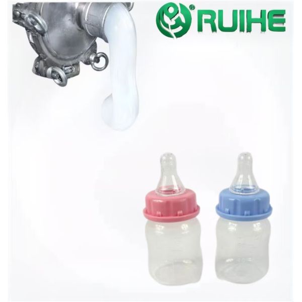 Produit de silicone liquide de haute performance de durcissement pour les mamelons de bébé