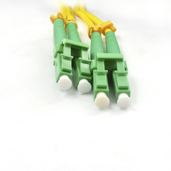 Cusomized Color Simplex Patch Cord , 2.0mm LSZH E2000 APC Patch Cord