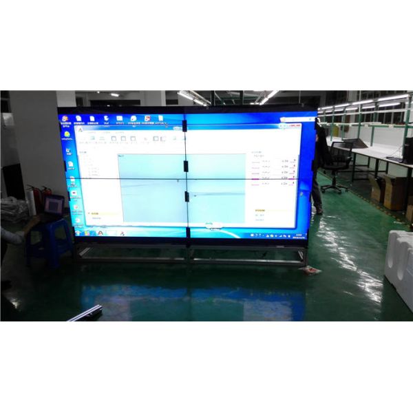Full HD 1080P Large Curved LED Display 55 Inch With Remote Control For Advertising