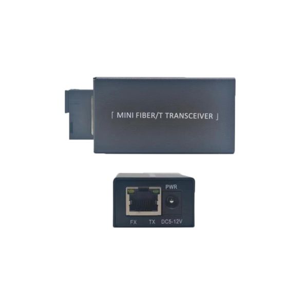 10/100Mbps Fiber Media Converter With Ethernet Port And Fiber Port