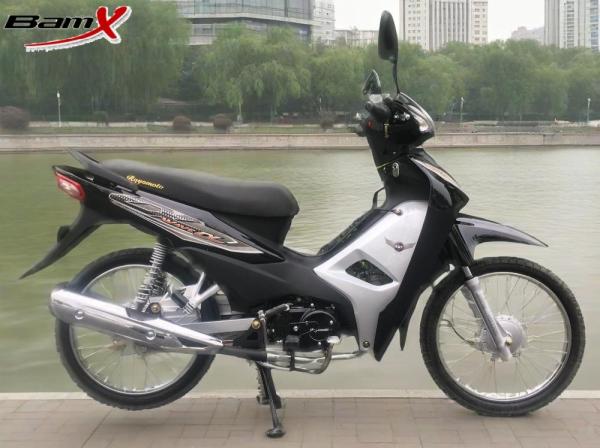 Chrome Vintage Trail Sportbike Dirt Bikes 110cc Motorcycle Super CUB Bike