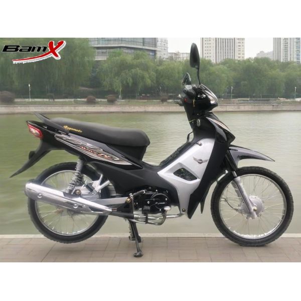 110cc CUB Motorcycle Max Power 4.7/8000kw/r/min Fuel Tank 4.4L Disc Brake Red/Black Color