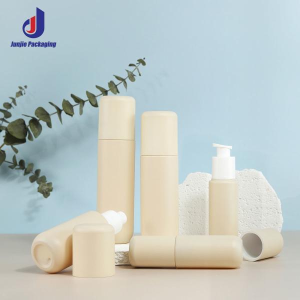 100ml Lotion Bottle Refillable Empty Square Plastic Bottle For Skincare