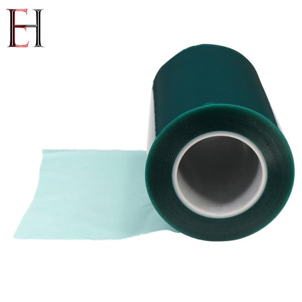 Anti UV Green Color Window Temporary PE Plastic Film Anti Scratch Protection Roll For Glasses