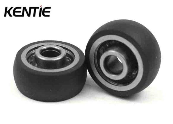Durability Single Ball Bearing Rollers 624 Chrome Steel Glass Balcony Wheel Low Noise