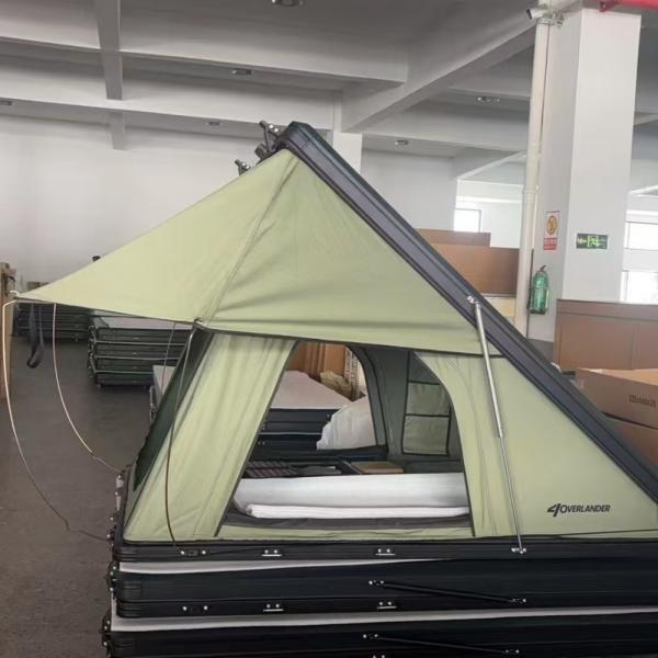 Tienda de techo triangular 210x132cm Concha de aleación de aluminio 320G Tejido de Oxford
