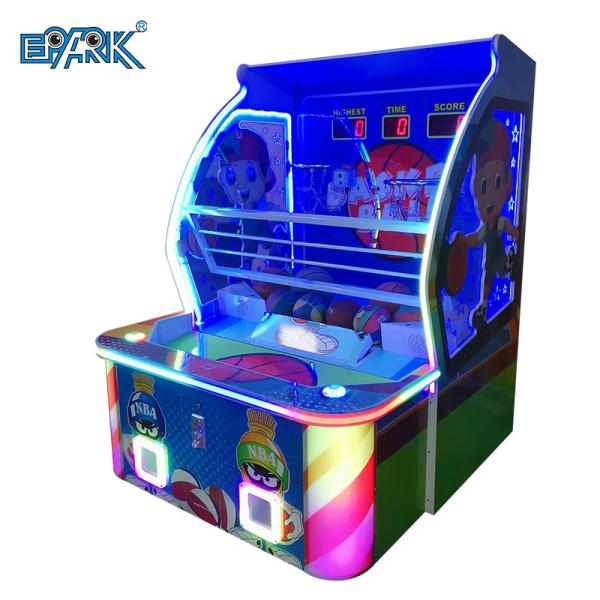 Basketball Shooting Arcade Ticket Game Machine Wooden Metal Material