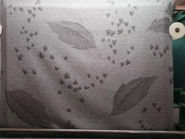 100% Polyester Grey 240gsm Jacquard Mattress Fabric For Home Furniture