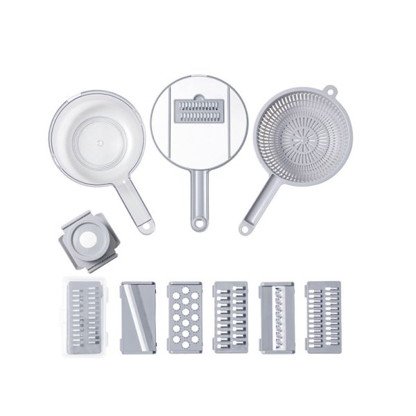 12 in 1 Multifunctional Manual Vegetable Cutter Slicer for Green Vegetables and Fruits