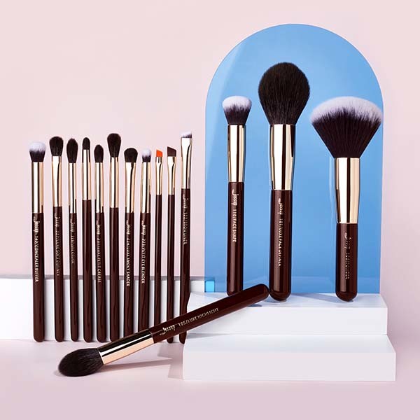 Fashionable Zinfandel Natural Hair Makeup Brushes Eco Friendly Makeup Brushes