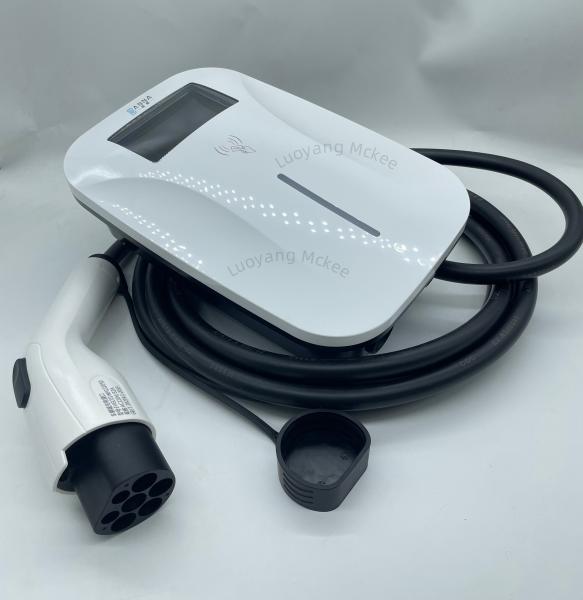 New 7kw 11kw 22kw Type 2 Electric Car Charger Wall Box AC Electric Car Charging Pile With App Electric Car Charging Station