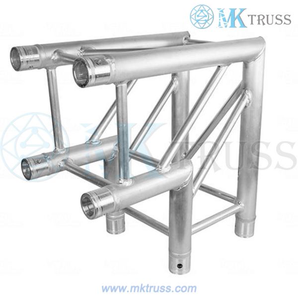 Certificado de aleación de aluminio 2 formas 90 grados de iluminación de esquina trussing para escenario personalizado