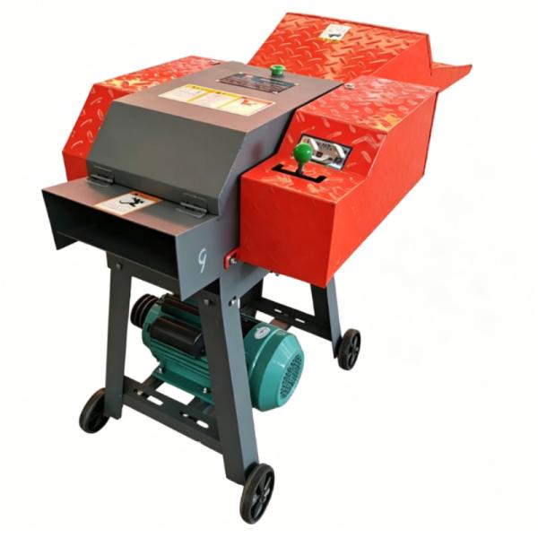 Carbon Steel Chaff Cutter Machine Wear Resistant Livestock Feed Chopper Machine