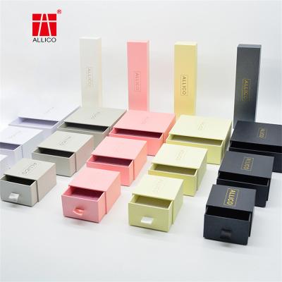 Cardboard 200gram Wedding Anniversary Box Assorted Colors 3.2inch Width