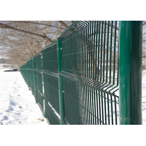 Black Galvanized Wire Mesh Fence
