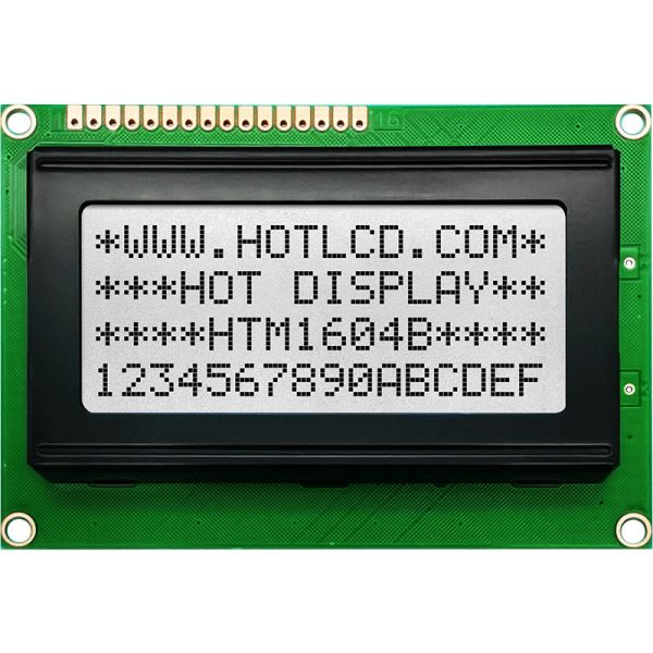 Модуль LCD LCD характера УДАРА 16X4 с белой стороной освещает HTM1604B контржурным светом
