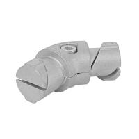 DYJ28-B03 Matériau de raccordement du tube en aluminium à 135 ° Component de fixation du support du tube en aluminium