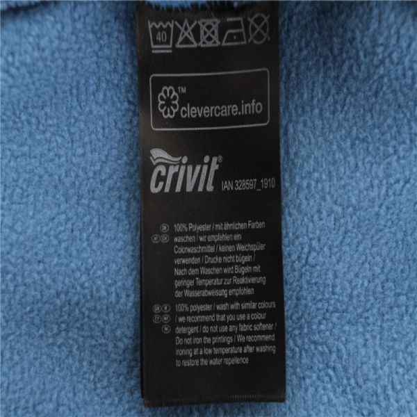 Stockpapa blue Striped Children's Winter Clothes Softshell Hooded Jacket