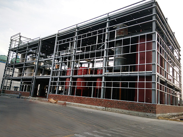Sustainable Commercial Building Customized Color Modern Commercial Metal Building