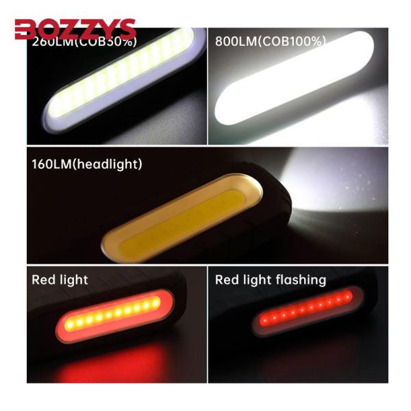 Portable Magnetic Outdoor Work Light USB Rechargeable Rotatable COB LED