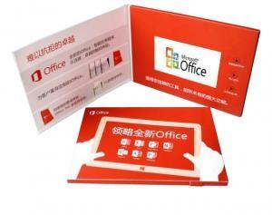 55dB Maximum Volume Lcd Marriage Card , Video Wedding Invitations Portable