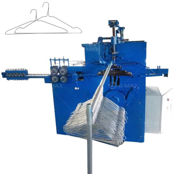 Hanger Maker Galvanized Wire Clothes Hook Production with CNC Wire Bending Machine