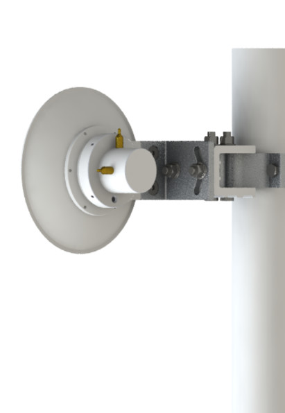 0.2m / 0.7ft Dual Polarized Antenna 40 Ghz