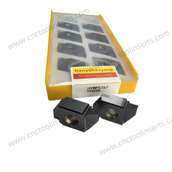 PVD Coated HYB208 CNC Cyclone Milling Series Inserts, Model HYWP5047-J, Suitable For Machining All Difficult-To-Cut Materials Except High-Temperature Alloys.