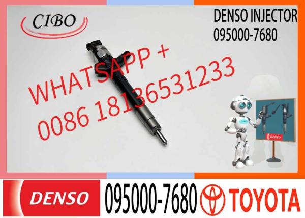 Vente à chaud pièces détachées de moteurs diesel 095000-7680 095000-7681 Injecteur de carburant pour rails communs 23670-0R180 Pour Rav4 Injecteur pour rails communs