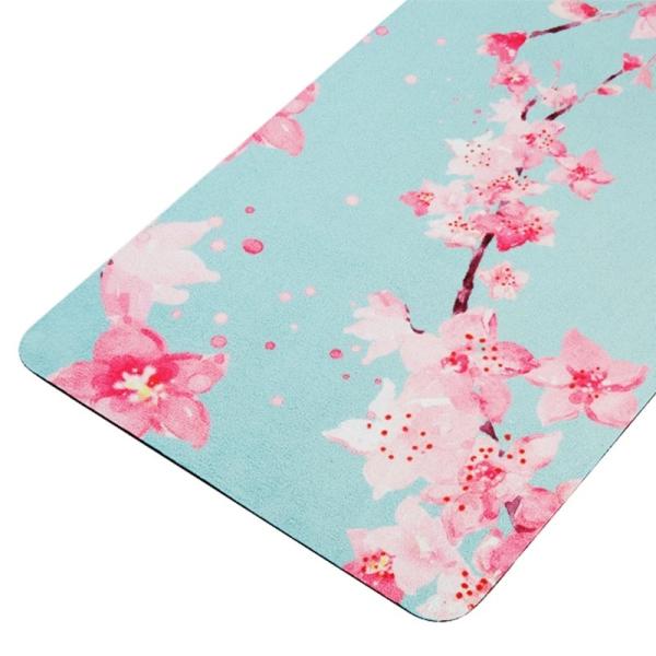 Suede Anti-Slip Exercise Mat, Gymnastics Mats, Suede/ Microfiber Hot Yoga mats, Color printed yoga mat manufacture