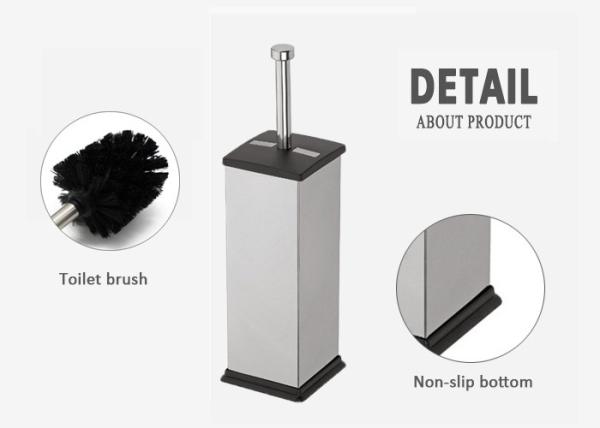 Luxury Toilet Brush Accessories Metals Small Toilet Brush Soft Brush Head Set