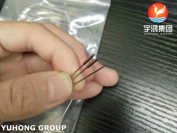 リチウム電池用ステンレス鋼304カスタムキャピラリー電極チューブ