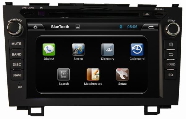 Ouchuangbo Car DVD Head Unit 3G Wifi Radio Player for Honda CRV 2006-2011 Pure Android 4.2 System OCB-8034C