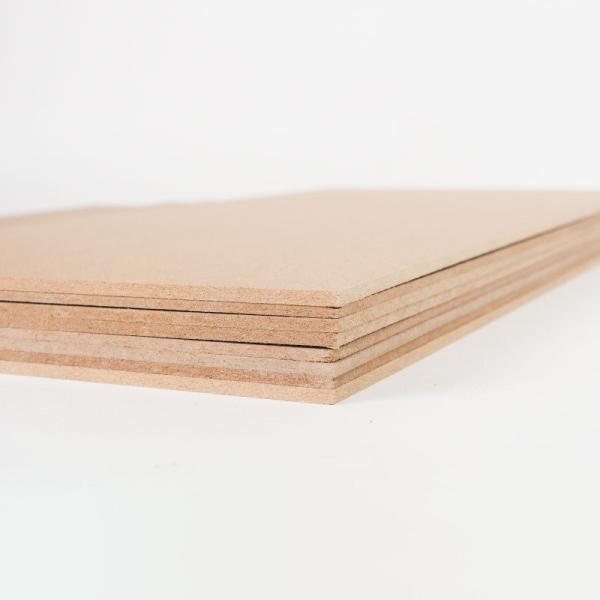 3mm 6mm 9mm 12mm 18mm Laser Cutting MDF Board E0 Single Side