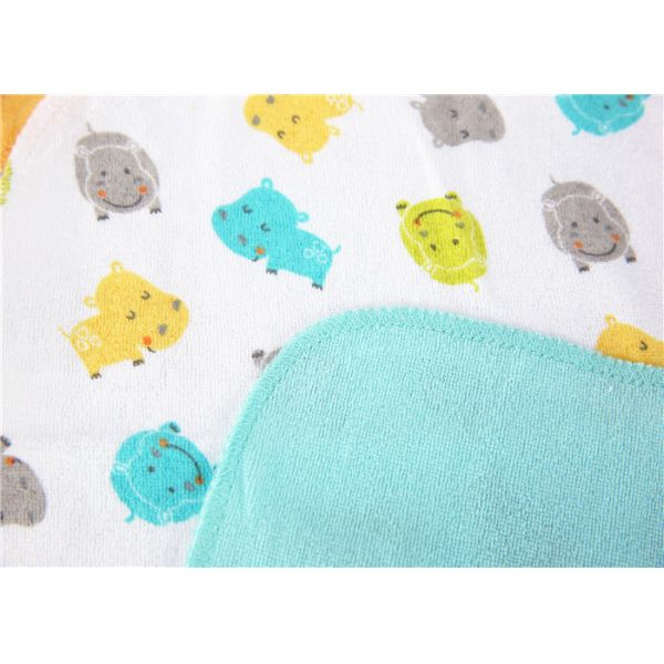 10pk Knit Washcltoh Baby Bath Washcloths 80% cotton 20% polyester