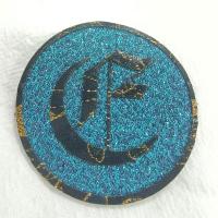 OEM 銀糸刺身 織物パッチ 服装用