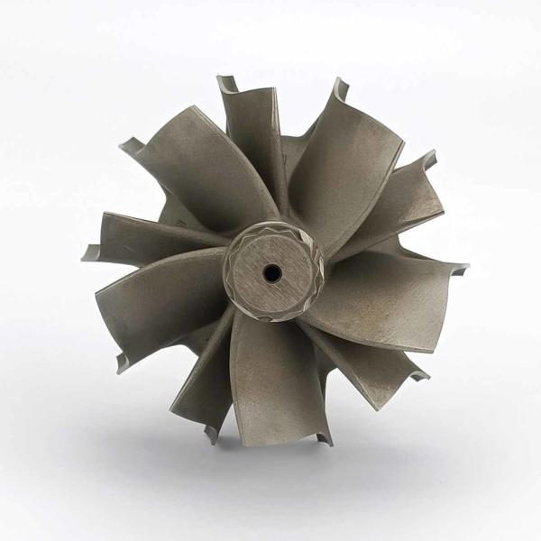 MS-TECH Turbo GTW38 eixo de roda da turbina 713215-4 FOR 841691-0003 Turbo Ind 74.17mm Exd 64.56mm lâminas 5+5