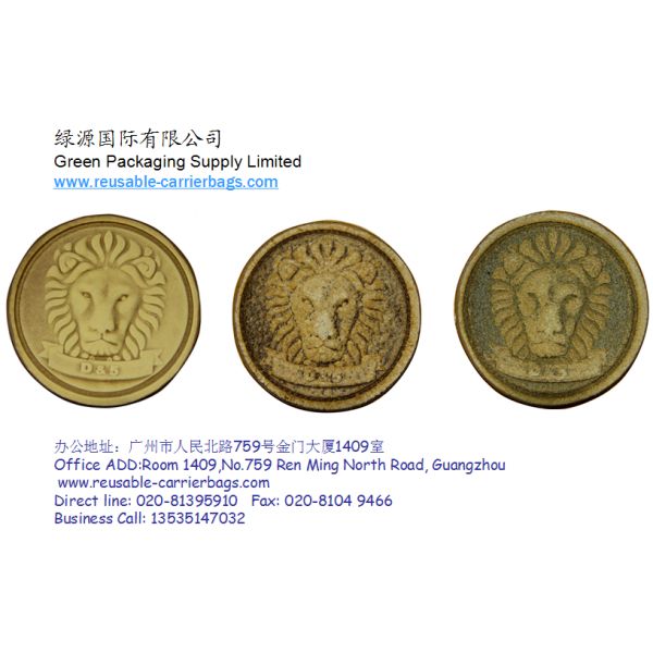 Personalized Logo Embossed Leather Patches For Jeans / Garment