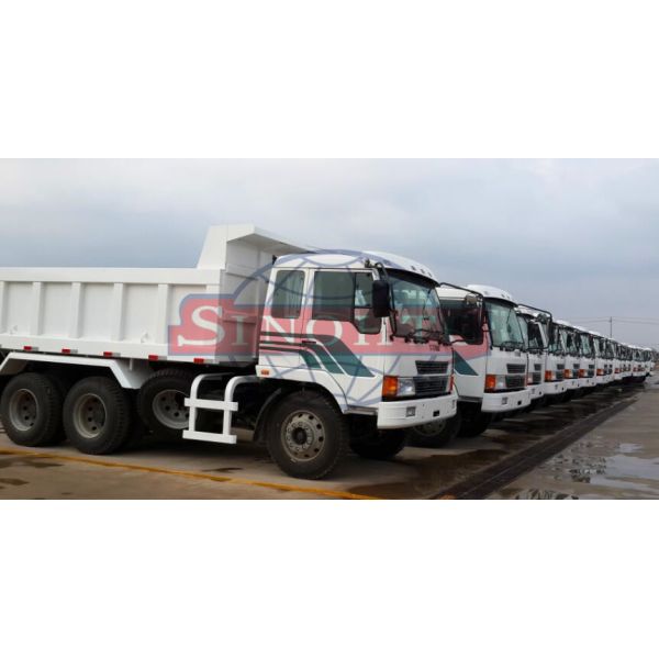 FAW 10 Tons Medium Duty Dump Truck , 2WD RHD Steering Two Axle Dump Truck