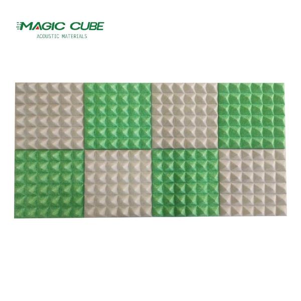 Customized Tiange 3D Acoustic Panel Polyester Felt Fireproof For Stairs Decor