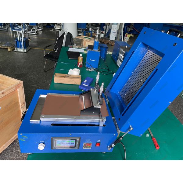 Литий-ионная батарея покрытие машина 250 мм Максимальная длина с сушилкой