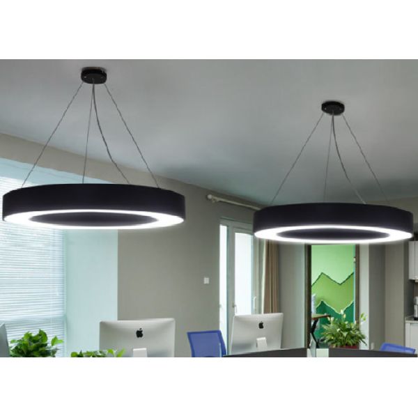 Объезжайте приспособления освещения кольца коммерчески привесные, потолочное освещение СИД 36В 1000мм круглое