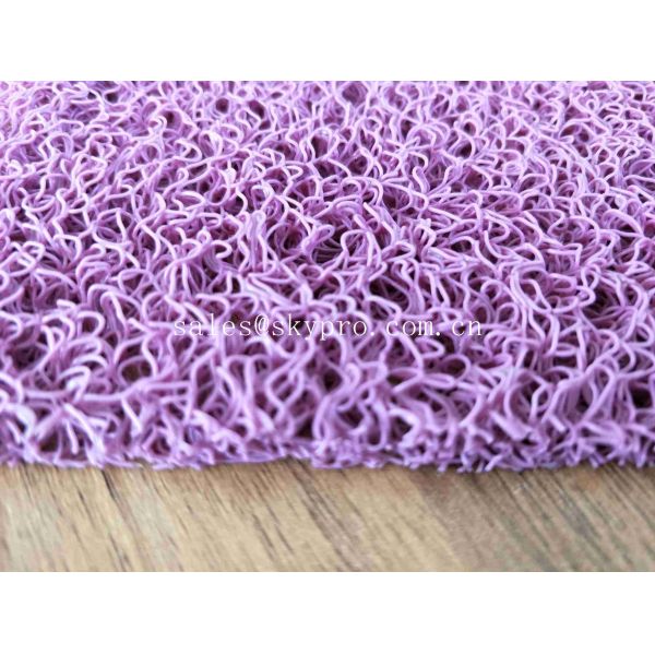 Коврик у входной двери противоракушечной циновки автомобиля ПВК циновки лапш катушки ПВК эко- дружелюбной легкий чистый