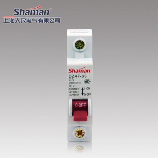 High quality good price DZ47-63-1P-3A Mini circuit breaker,murray circuit breakers