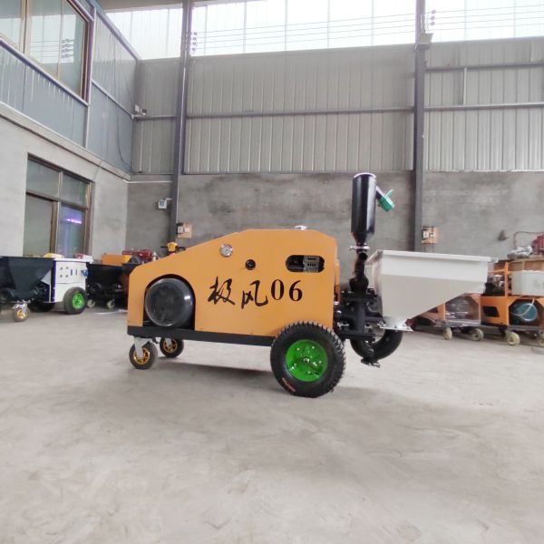 Low Maintenance Cost 8hp Diesel Cement Mortar Spray Plaster Machine for Wall Plastering