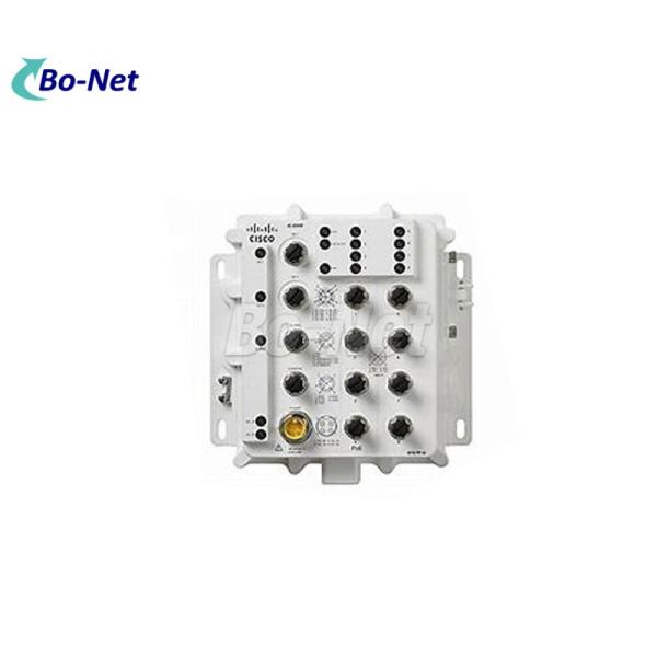 IE-2000-8T67P-G-E IE2000 IP67 Switch with 8 FE M12 ports (8 PoE+) and 2GE (Lan Base) switch