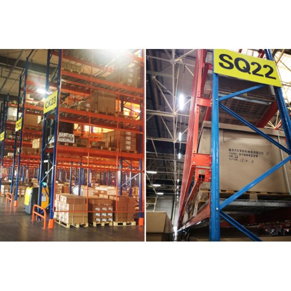 Back Wire Mesh Fencing for Warehouse Storage Rack Heavy Duty Pallet Racking