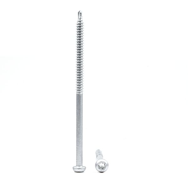 St6.3*125mm Bimetal Galvanised Pan Head Torx Self Drilling Screws Customized Support