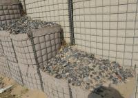 Longue durée d'utilisationRésistant aux UV Géotextile revêtu de vêtements lourds Sacs défensifs Mur de sable Hesco Barrière militaire