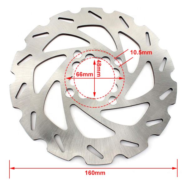 Upgrade Your Yamaha Raptor 700's Braking System with Our Custom 160mm ATV Front Rotor
